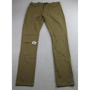 Men's Slim-fit Wool Travel Khakis